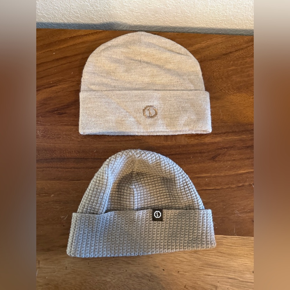 PAKA Beanie Set of 2 Alpaka Wool Tan
